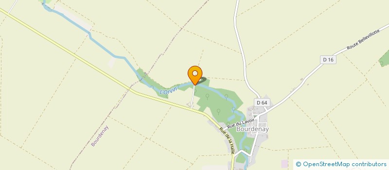 localisation de l'entreprise CAMUS  BOURDENAY