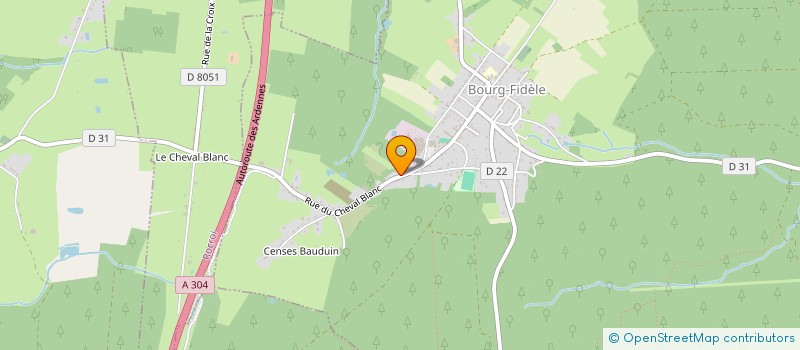 localisation de l'entreprise CAMUS FV  BOURG-FIDELE