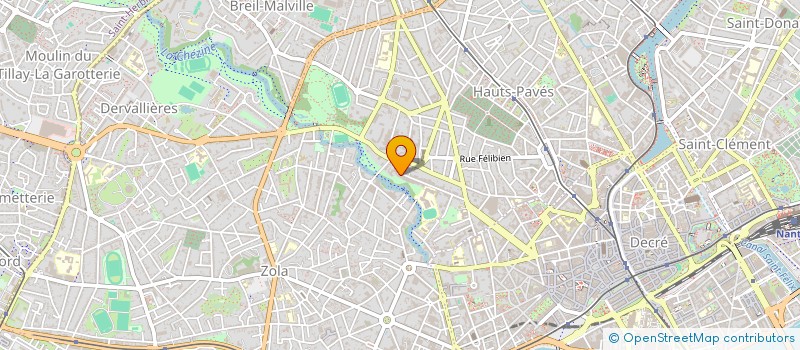 localisation de l'entreprise CAMUS II  NANTES