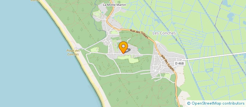 localisation de l'entreprise CAMUS INDIVISION  LONGEVILLE-SUR-MER