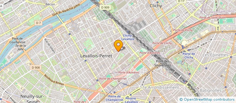 localisation de l'entreprise CAMUS REAL ESTATE à LEVALLOIS-PERRET