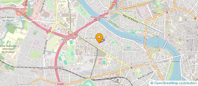 localisation de l'entreprise CAMUSET-BRESSON à TOULOUSE