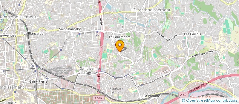 localisation de l'entreprise CAMUSSO à MARSEILLE