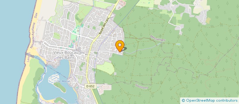 localisation de l'entreprise CAMVIC  VIEUX-BOUCAU-LES-BAINS