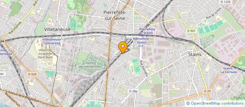 localisation de l'entreprise CAMWILL à PIERREFITTE-SUR-SEINE