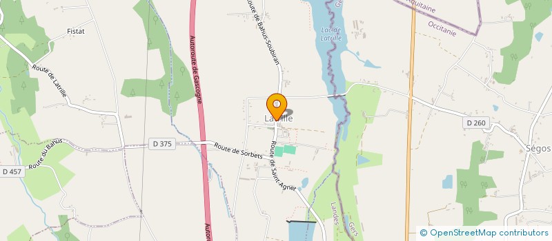 localisation de l'entreprise CAMY  LATRILLE