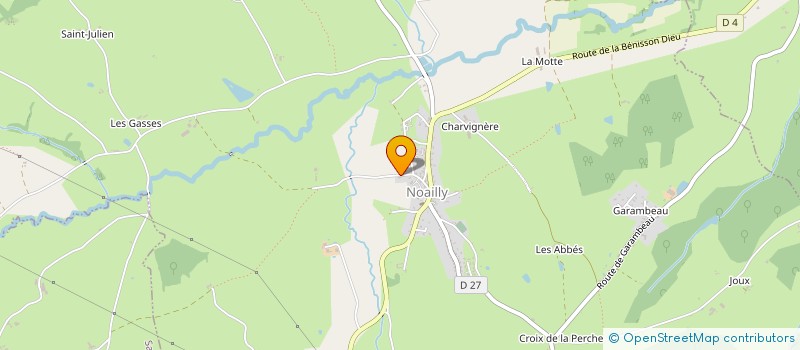 localisation de l'entreprise CAMY CONSEILS  NOAILLY