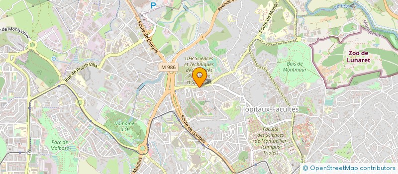 localisation de l'entreprise CAMY DIFFUSION à MONTPELLIER