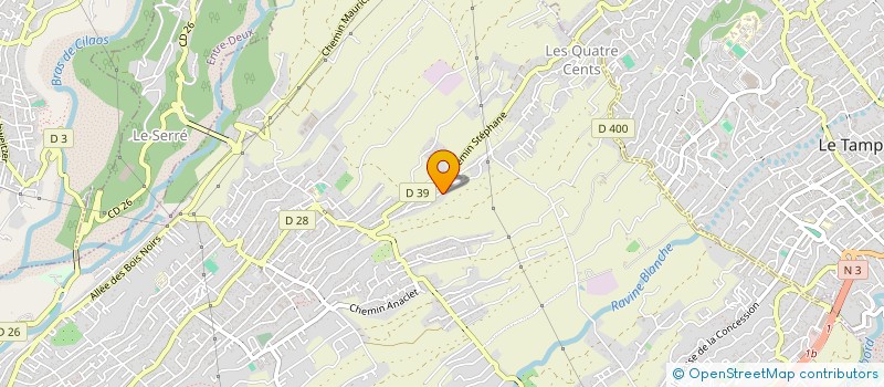 localisation de l'entreprise CAMY SERVICES à SAINT-PIERRE
