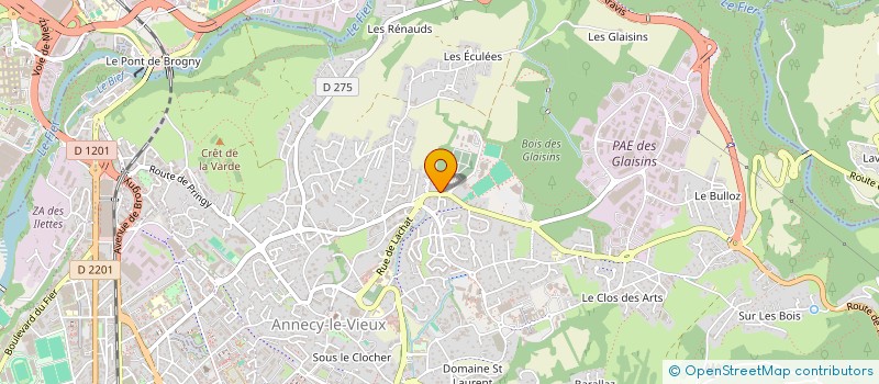 localisation de l'entreprise CAMYALI à ANNECY