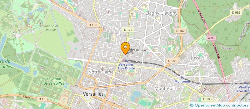 localisation de l'entreprise CAMYLACHATJOLY à VERSAILLES