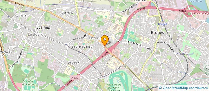 localisation de l'entreprise CAMYNERGIE TECH à EYSINES