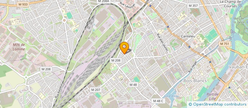 localisation de l'entreprise CAN à LILLE