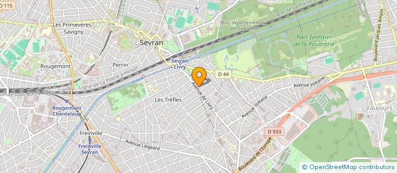 localisation de l'entreprise CAN à SEVRAN