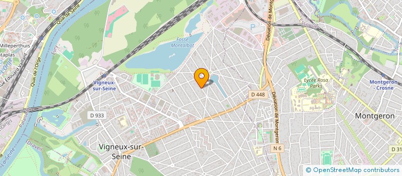 localisation de l'entreprise CAN à VIGNEUX-SUR-SEINE