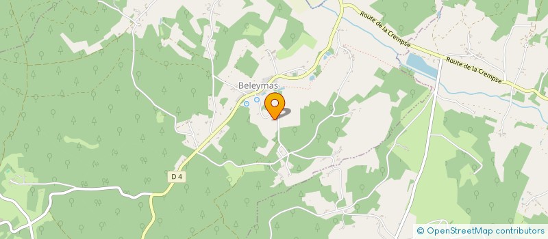 localisation de l'entreprise CAN  BELEYMAS