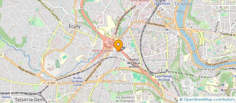 localisation de l'entreprise CAN ALL TOUCH  LYON