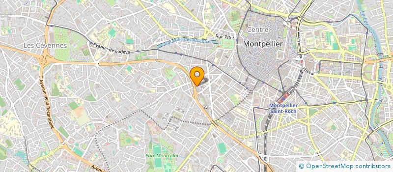 localisation de l'entreprise CAN-ART à MONTPELLIER