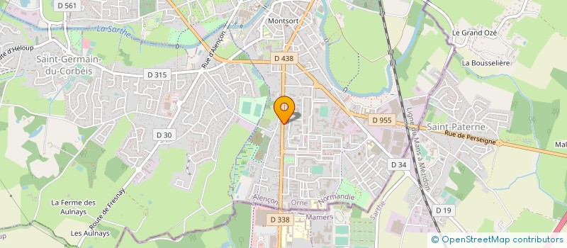 localisation de l'entreprise CAN AUTO à ALENCON