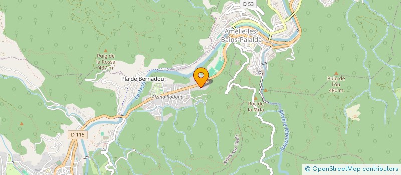 localisation de l'entreprise CAN BAGET 2021  ARLES-SUR-TECH