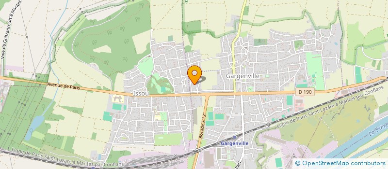 localisation de l'entreprise CAN BTP  MANTES-LA-VILLE