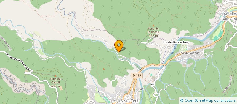 localisation de l'entreprise CAN CALAMIX  ARLES-SUR-TECH