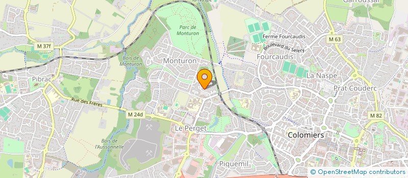 localisation de l'entreprise CAN CONSEIL à COLOMIERS