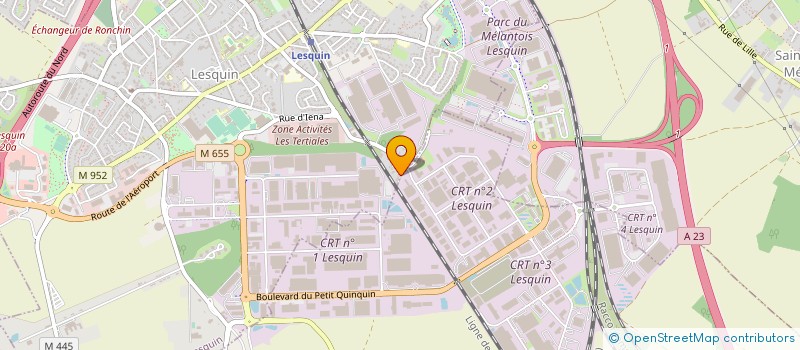 localisation de l'entreprise CAN CONSTRUCTION à LESQUIN