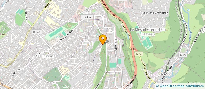 localisation de l'entreprise CAN CONSTRUCTION à ROUEN