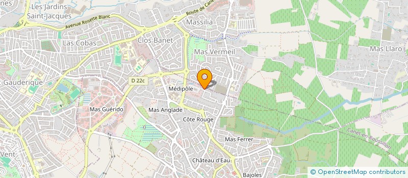 localisation de l'entreprise CAN FAMILIA  CABESTANY