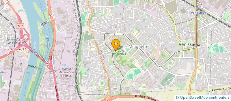 localisation de l'entreprise CAN IMMOBILIER  VENISSIEUX