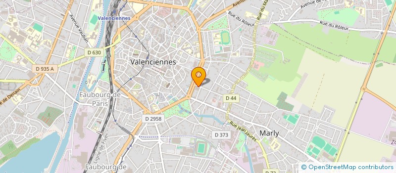 localisation de l'entreprise CAN INGENIERIE à VALENCIENNES