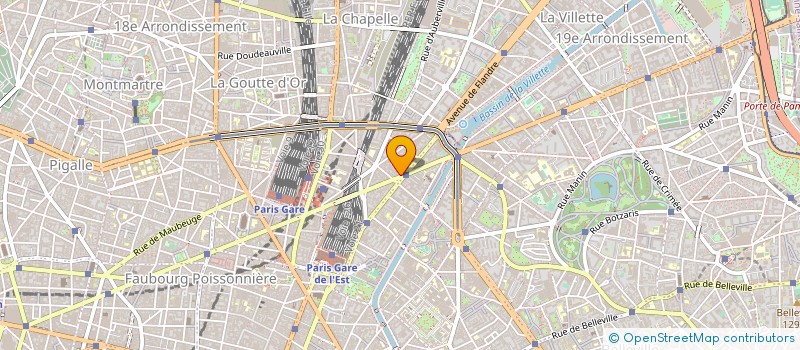 localisation de l'entreprise CAN ISOL à PARIS
