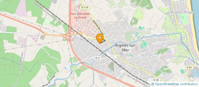 localisation de l'entreprise CAN JEPES à ARGELES-SUR-MER