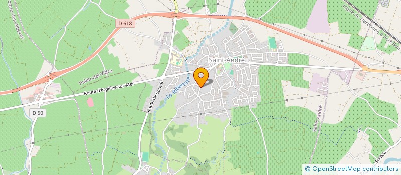 localisation de l'entreprise CAN LACREU  SAINT-ANDRE