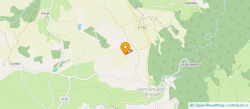 localisation de l'entreprise CAN MAS  VIEILLE-BRIOUDE