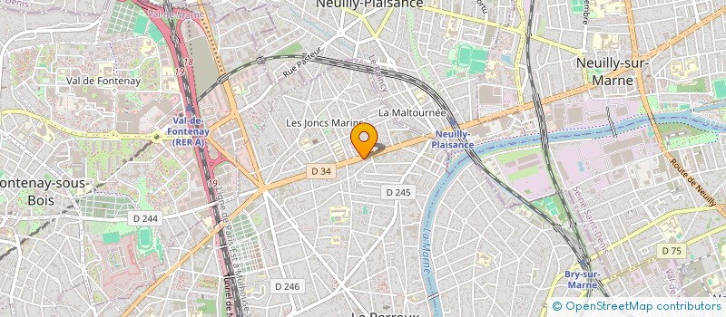 localisation de l'entreprise CAN MEUBLE à LE PERREUX-SUR-MARNE