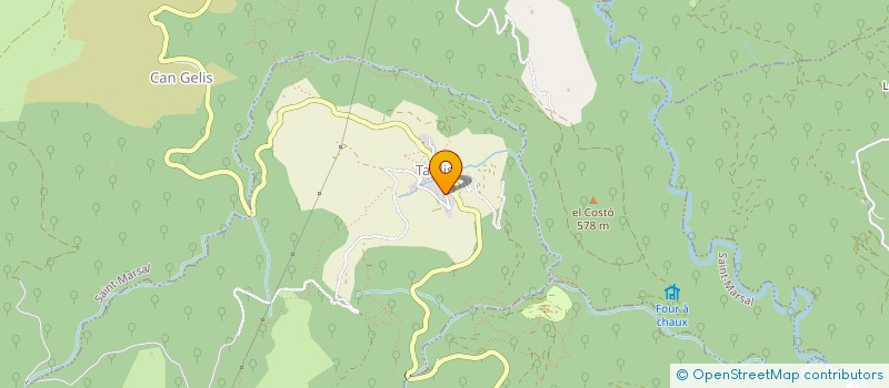 localisation de l'entreprise CAN MIQUELET  TAULIS