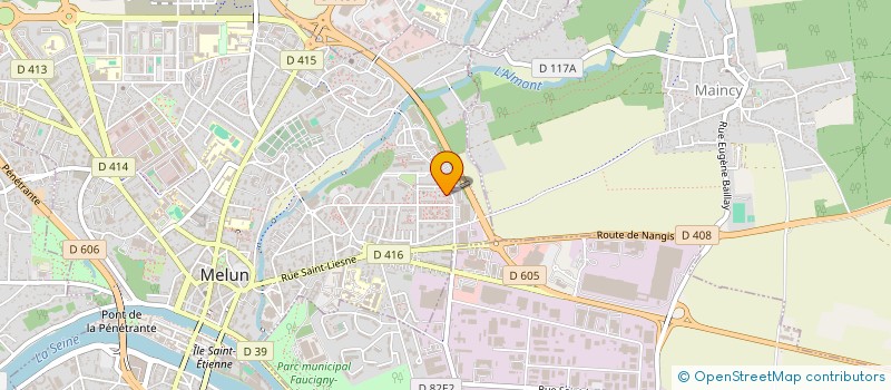 localisation de l'entreprise CAN POSE à MELUN