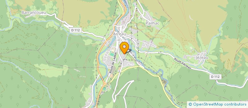 localisation de l'entreprise CAN RAPHAEL  ARREAU