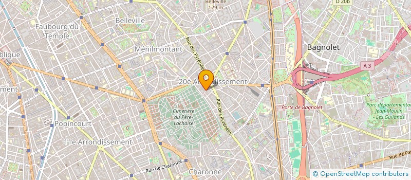 localisation de l'entreprise CAN SARL  PARIS