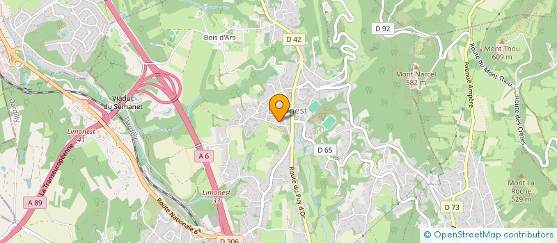 localisation de l'entreprise CAN TAXI  LIMONEST