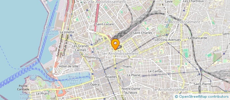localisation de l'entreprise CANAAN à MARSEILLE