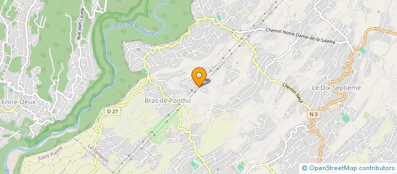 localisation de l'entreprise CANAAN IMMOBILIER  LE TAMPON