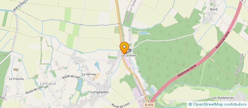 localisation de l'entreprise CANACAM  RUFFEY-SUR-SEILLE