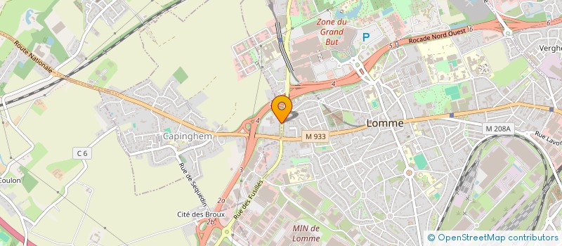 localisation de l'entreprise CANADA  CAPINGHEM