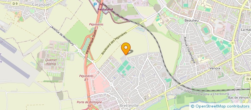 localisation de l'entreprise CANADA  BRETTEVILLE-SUR-ODON