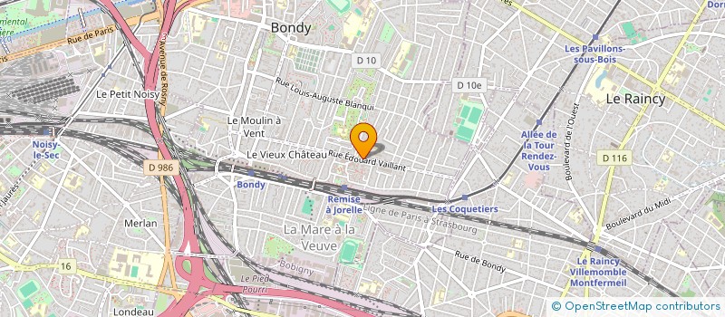 localisation de l'entreprise CANADA ENTREPRISE DE BATIMENT  BONDY