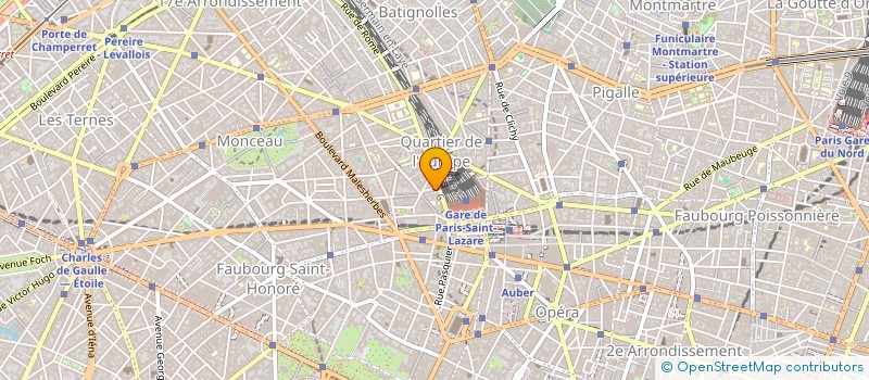 localisation de l'entreprise CANADEL à PARIS