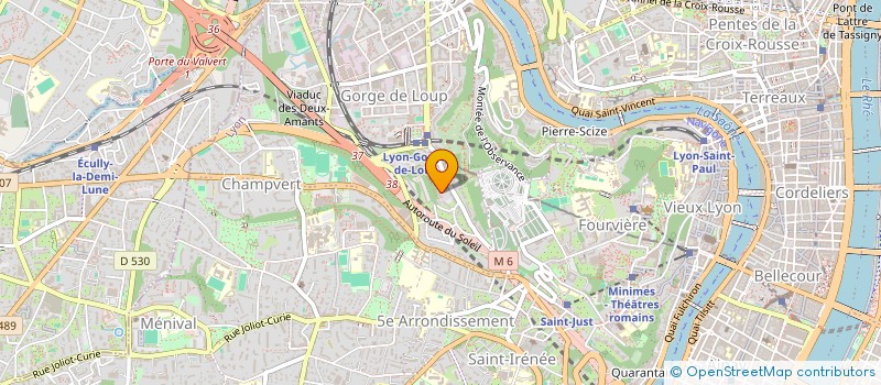 localisation de l'entreprise CANAE  LYON